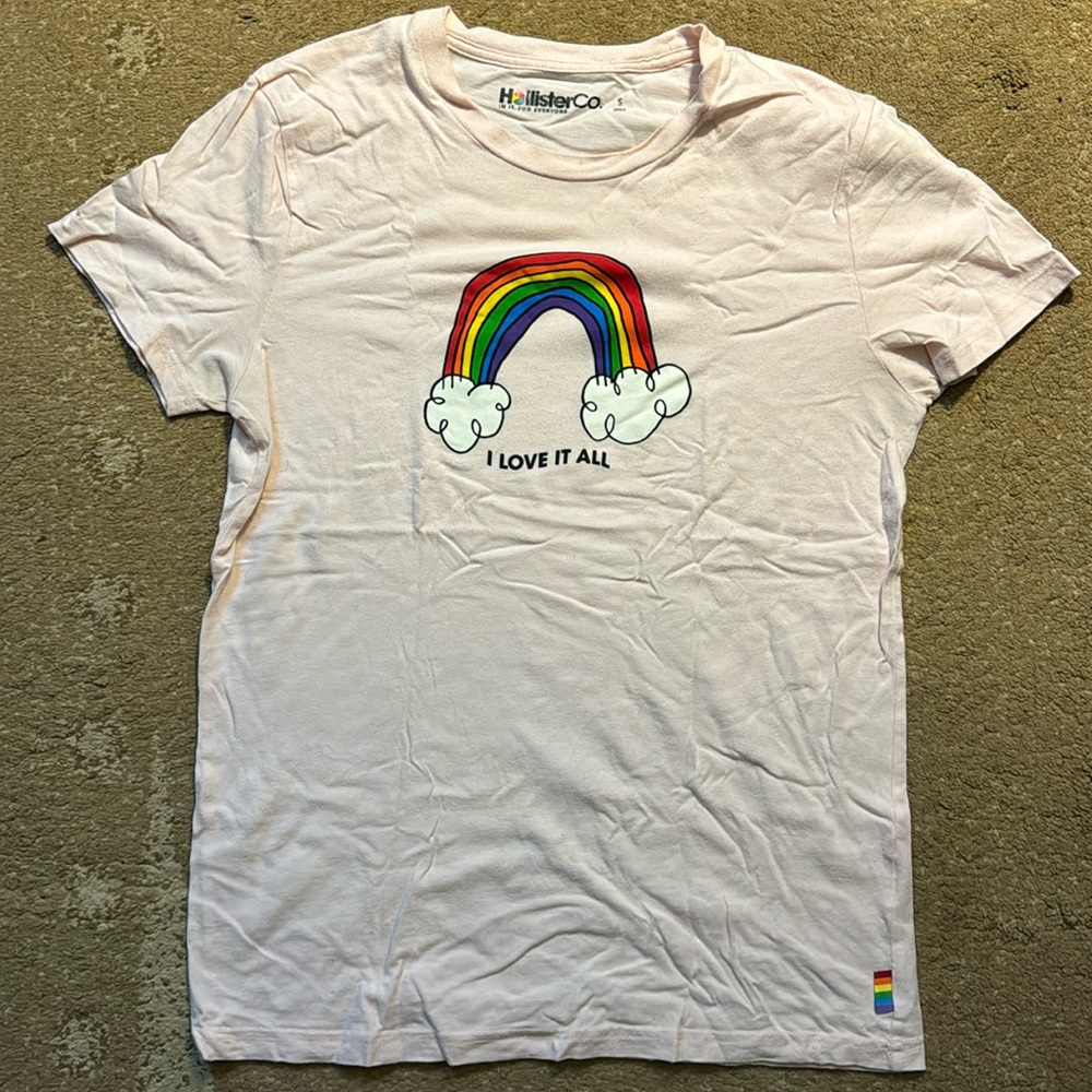 Super Cute Limited Edition Pride T-shirt by Hollister